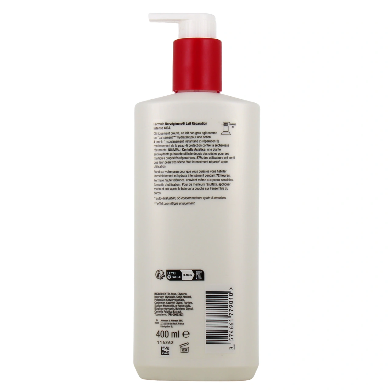 Neutrogena Réparation Intense Cica Lait Corps - Vue 3