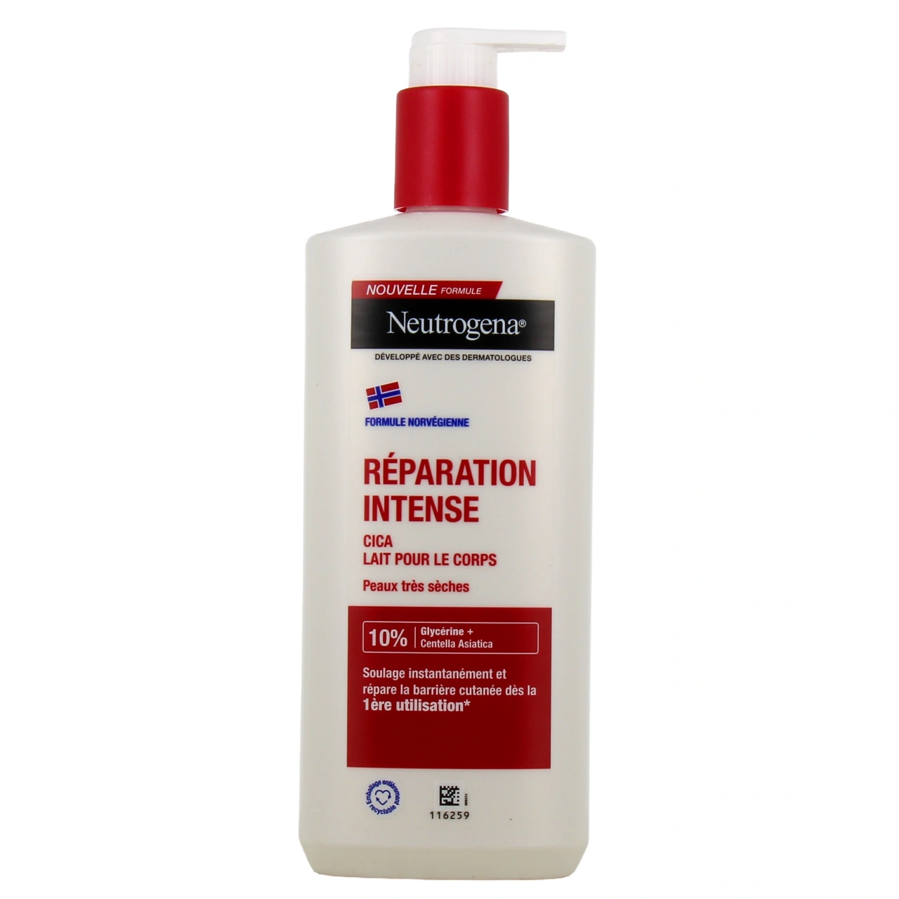 Neutrogena Réparation Intense Cica Lait Corps - Vue 2