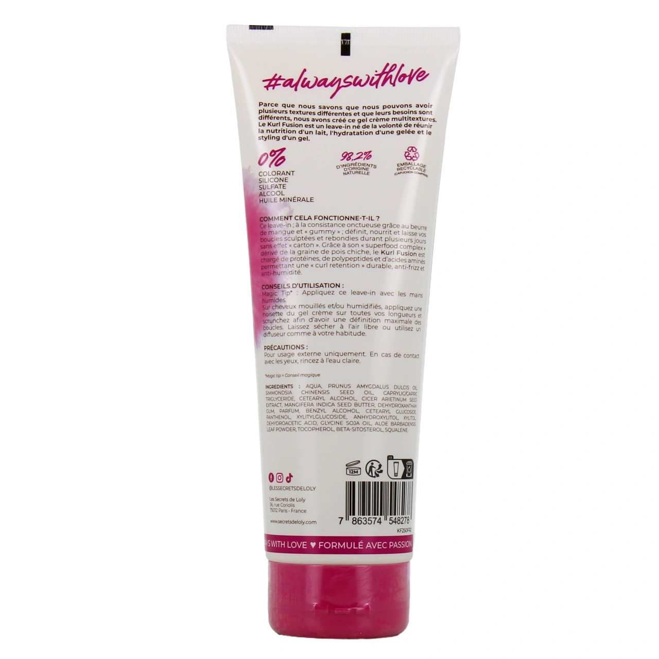 Les Secrets de Loly Kurl Fusion Gel-Crème - Vue 3
