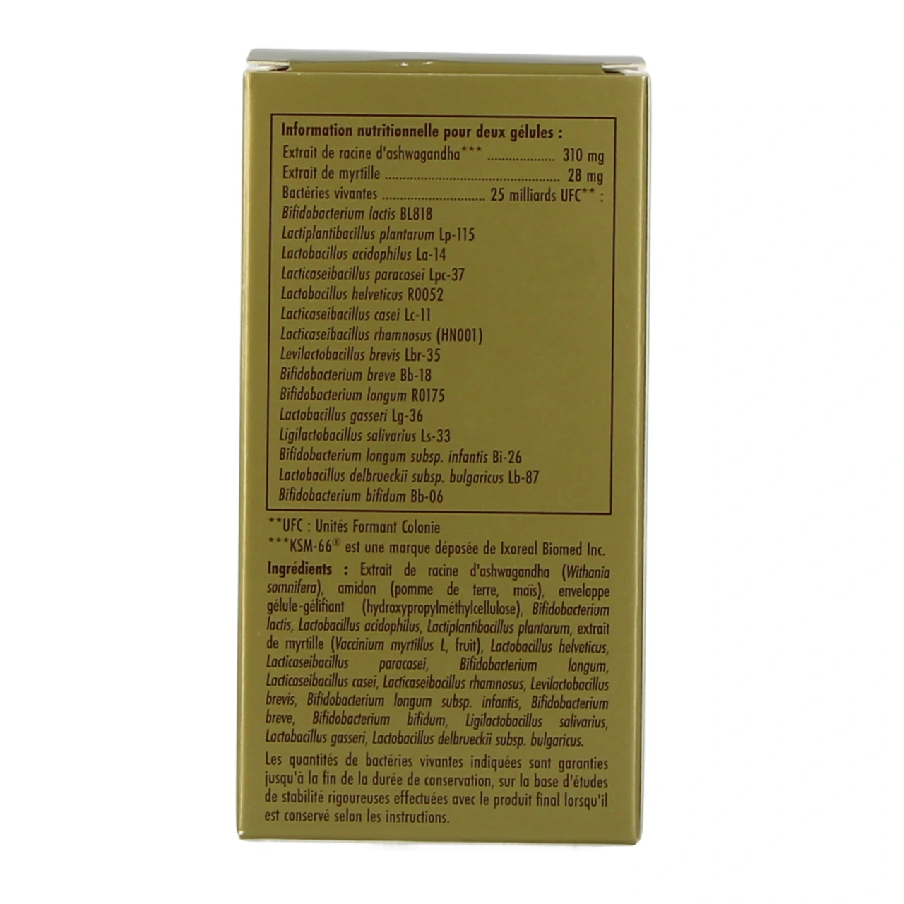 Solgar Probiotiques Mood + - Vue 3