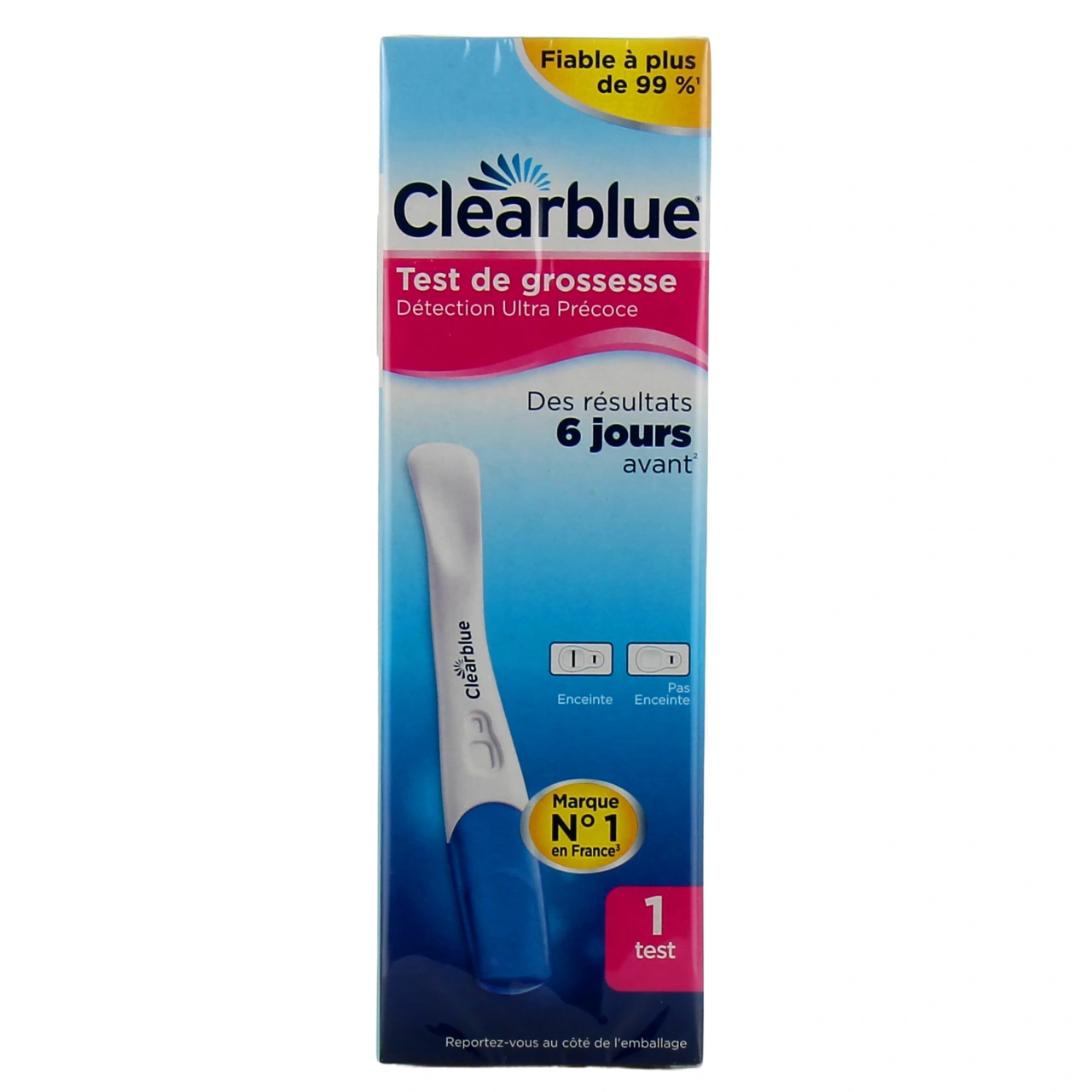 Clearblue Early Test de Grossesse Détection Précoce - Vue 2
