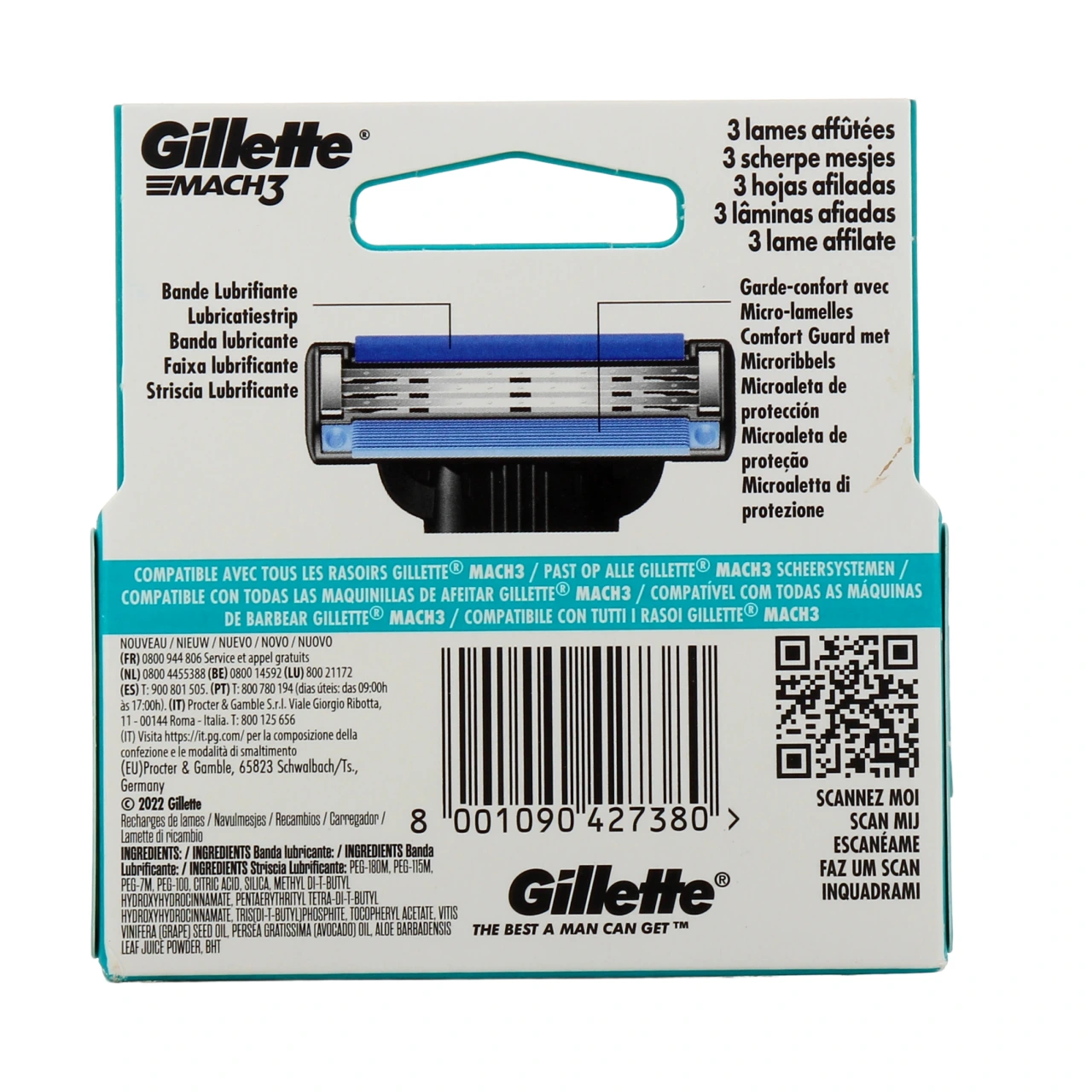 Gillette Mach 3 Rasoir - Vue 6