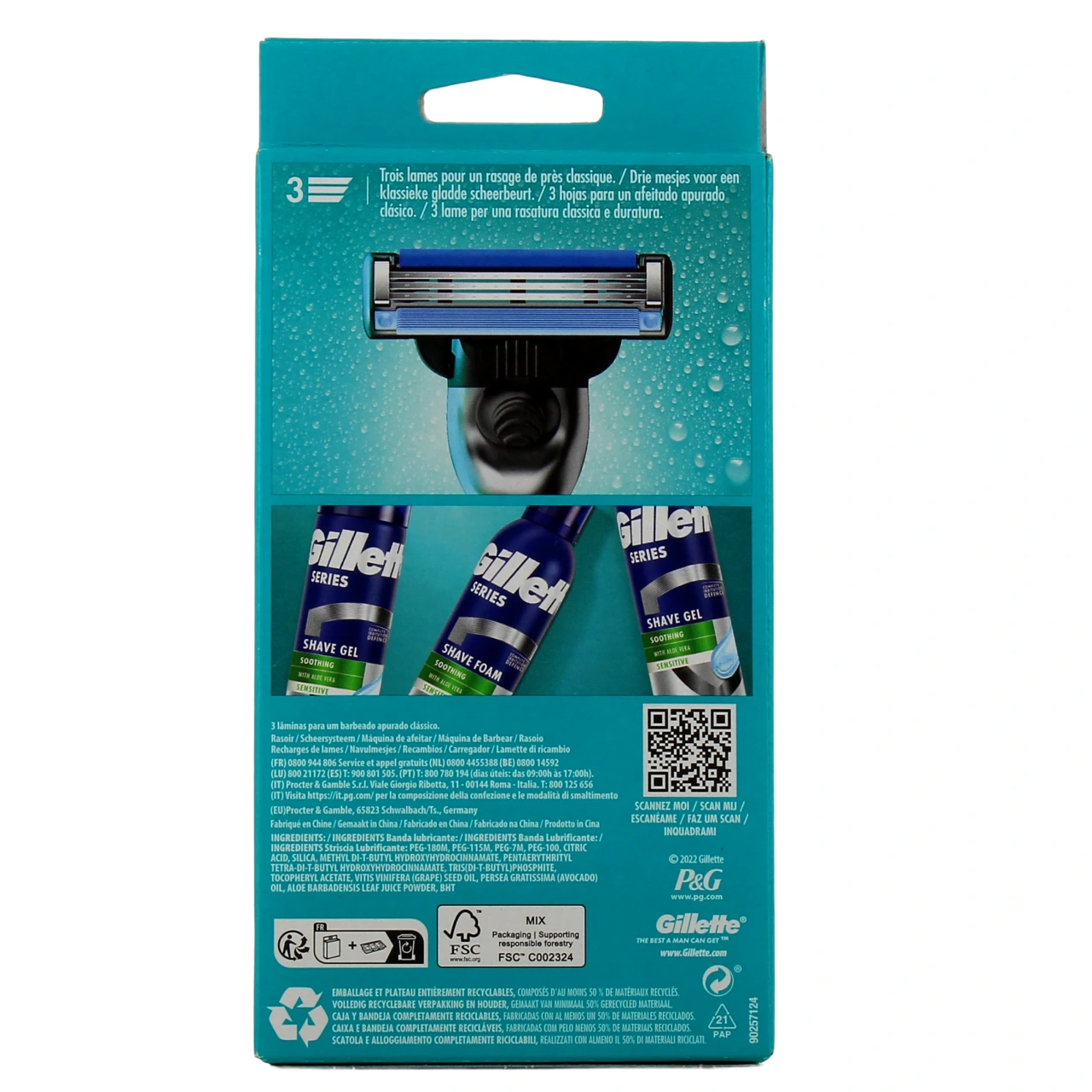 Gillette Mach 3 Rasoir - Vue 3