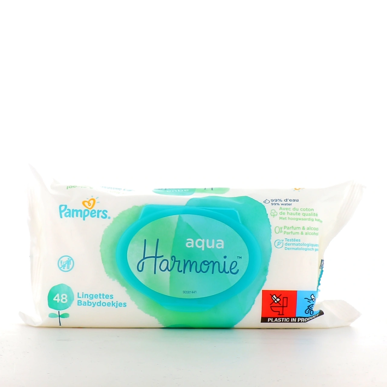 Pampers Lingettes Aqua Harmonie - Vue 3