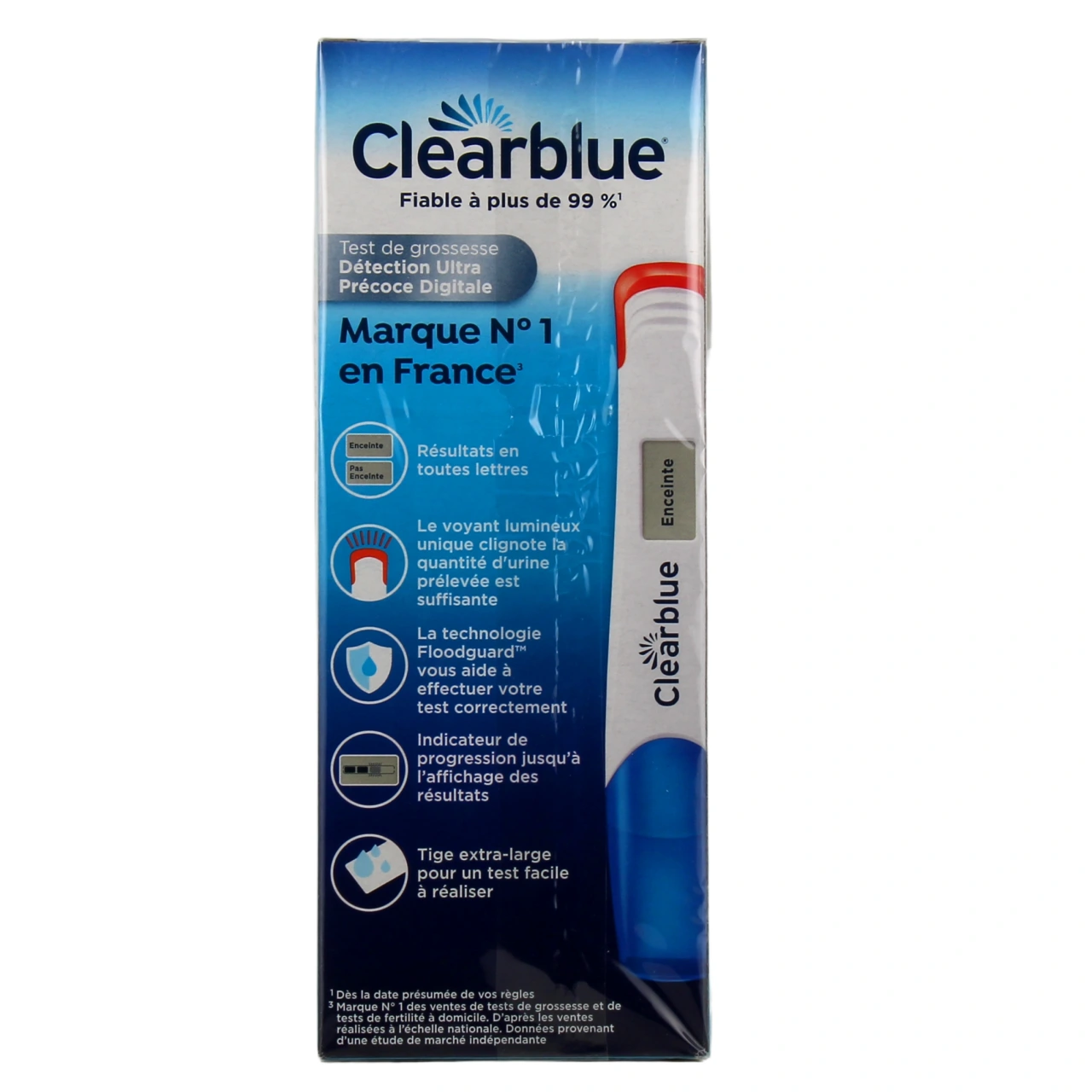 Clearblue Test de Grossesse Détection Ultra Précoce - Vue 4