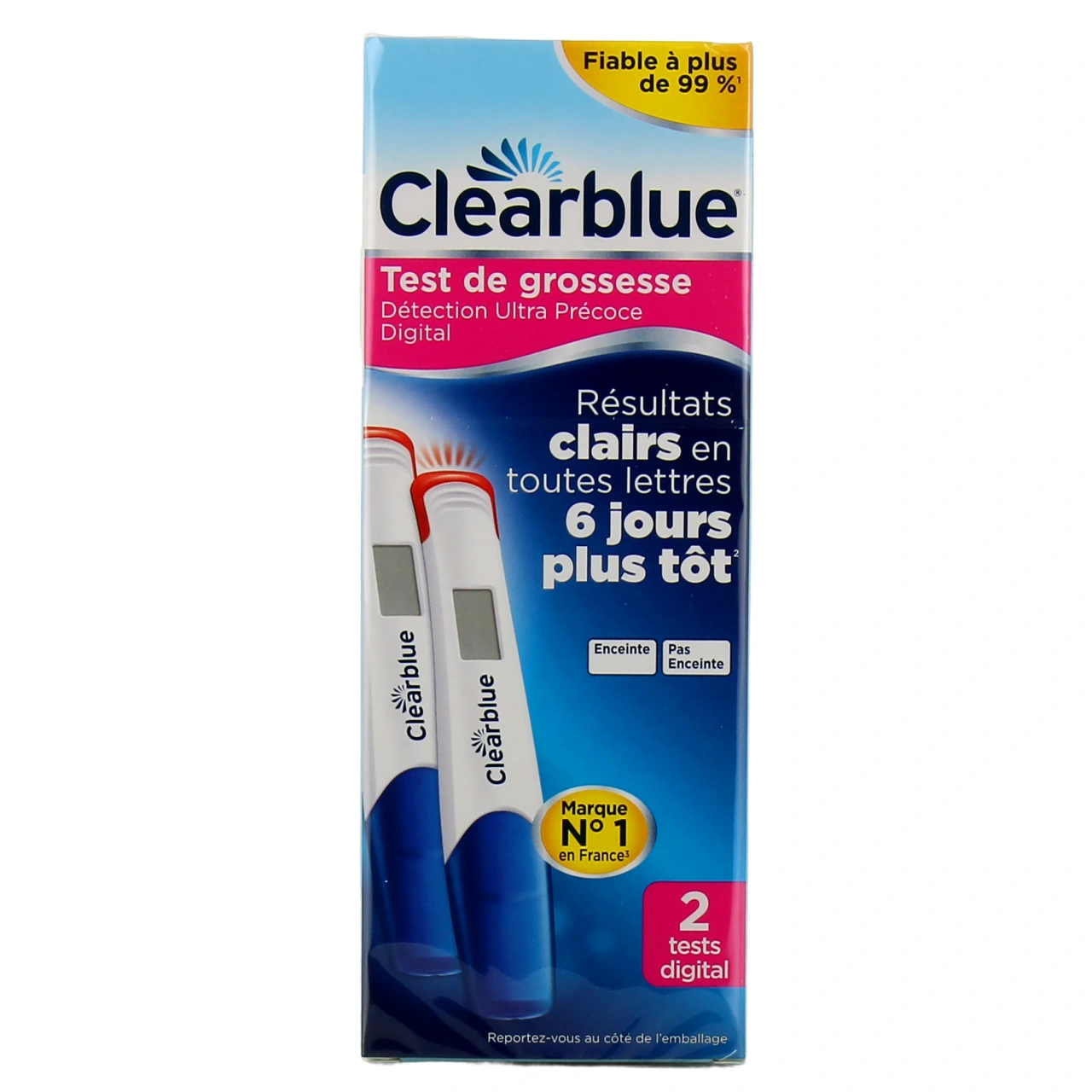 Clearblue Test de Grossesse Détection Ultra Précoce - Vue 6
