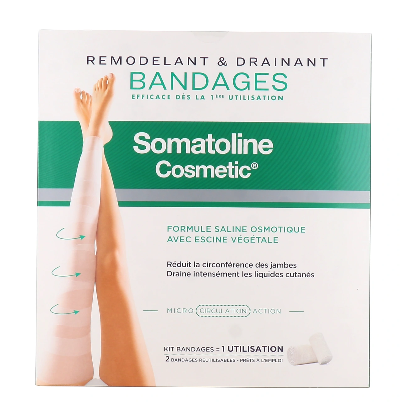 Somatoline Cosmetic Bandages Remodelants & Drainants - Vue 2