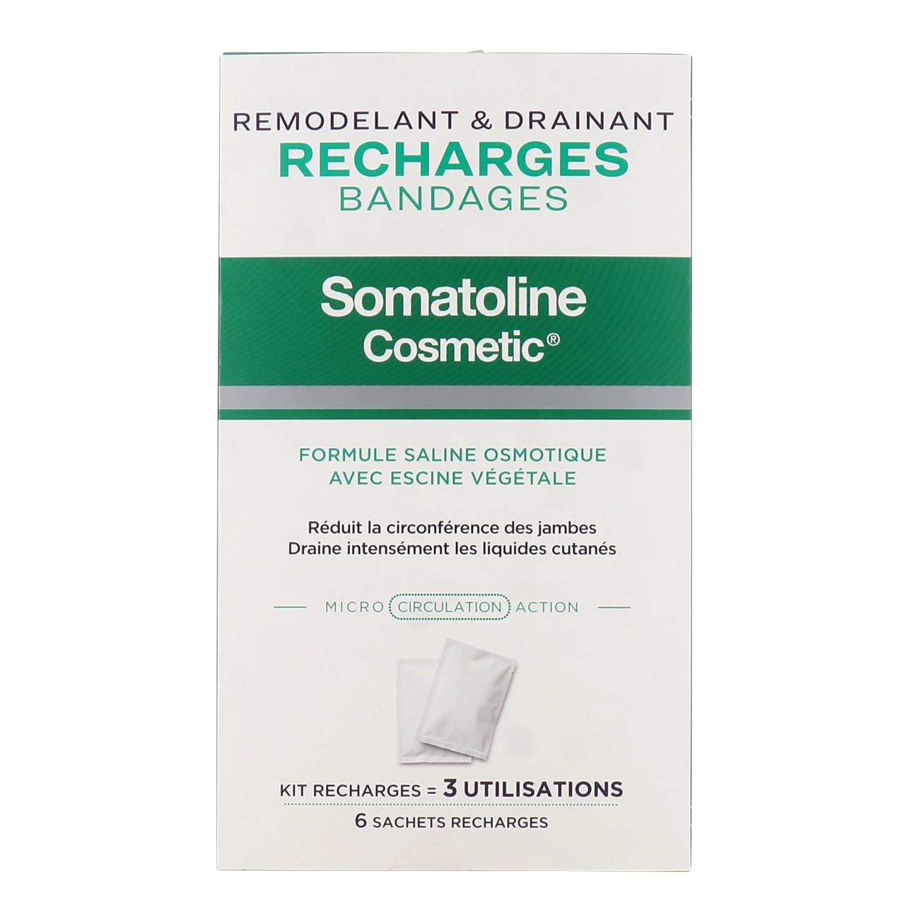 Somatoline Cosmetic Bandages Remodelants & Drainants - Vue 6
