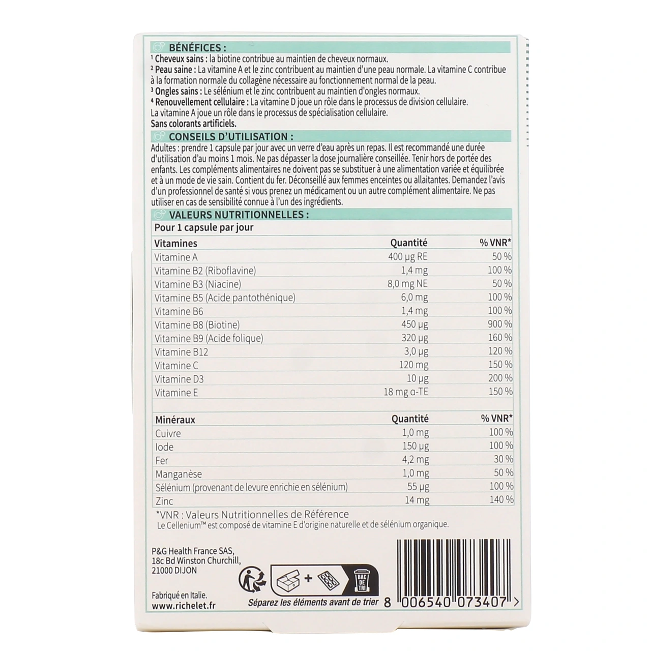 Richelet Cheveux Peau Ongles - Vue 3