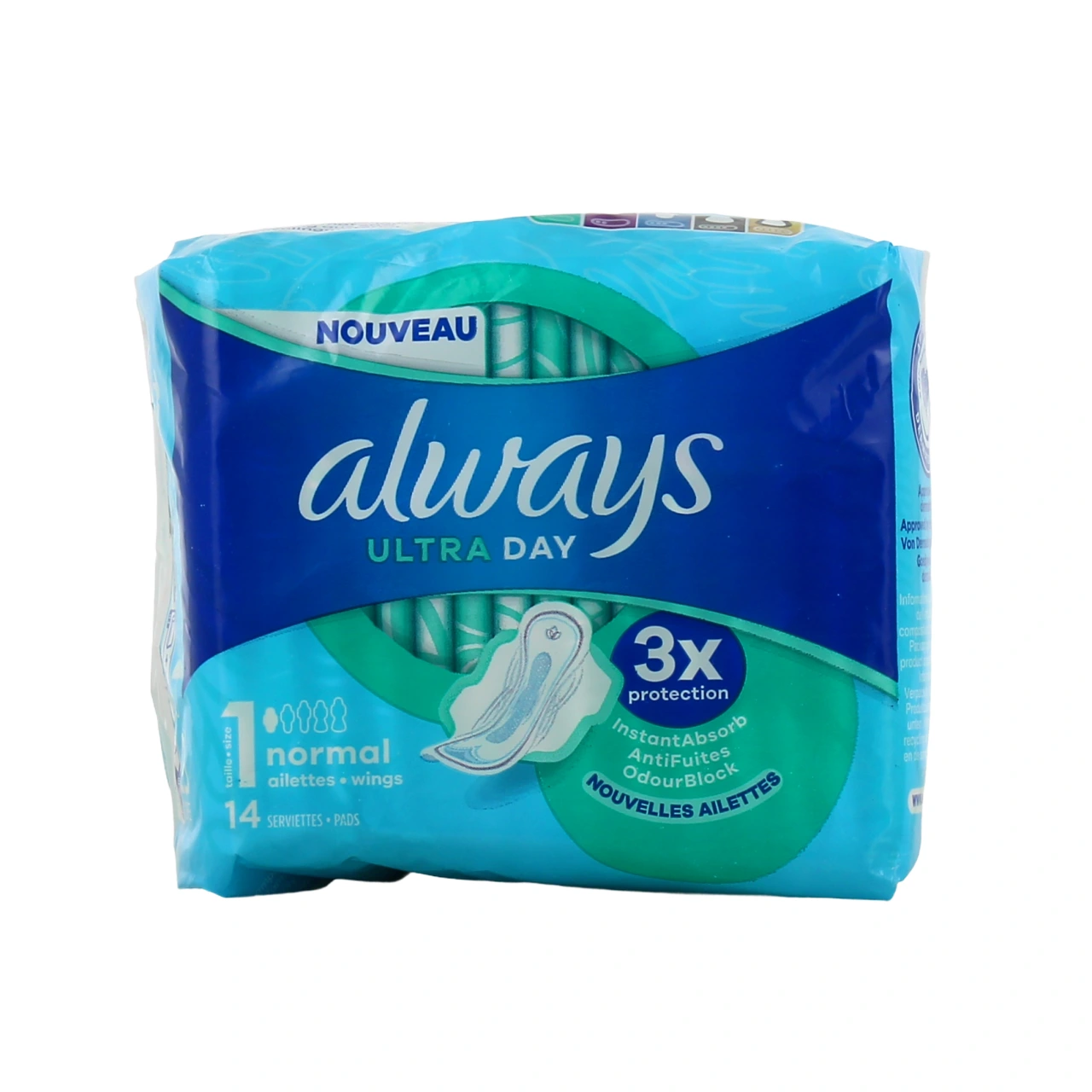 Always Ultra Serviettes périodiques avec ailettes - Vue 8
