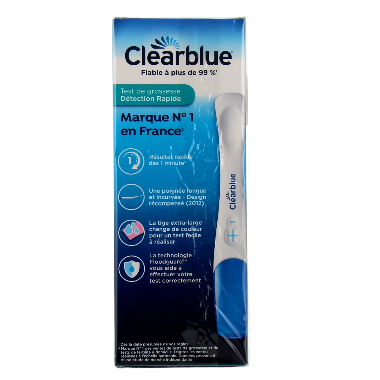 Test de grossesse détection rapide Clearblue - Vue 4