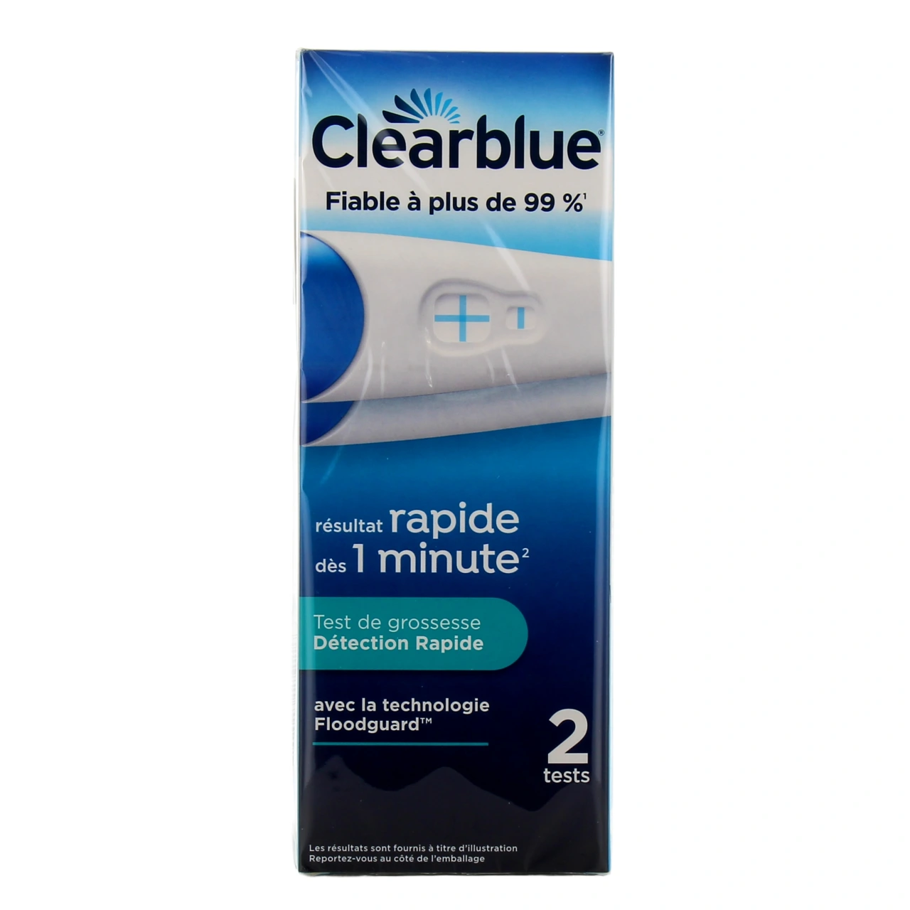 Test de grossesse détection rapide Clearblue - Vue 3