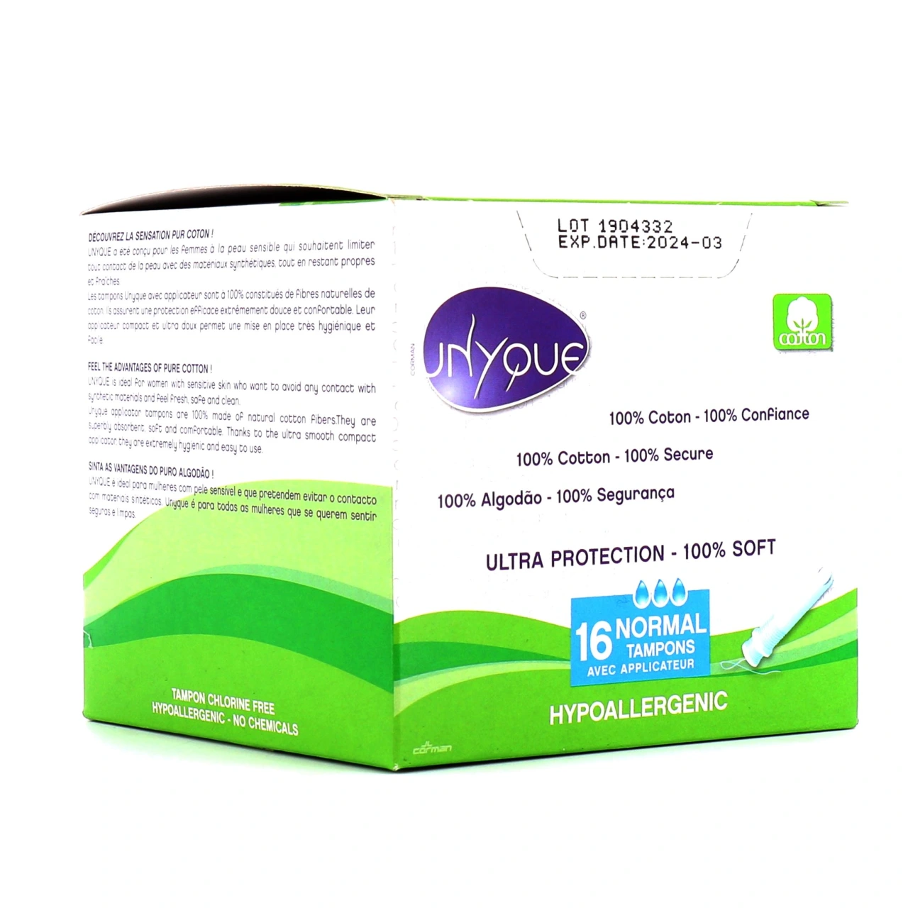 Tampons Organyc - Vue 8