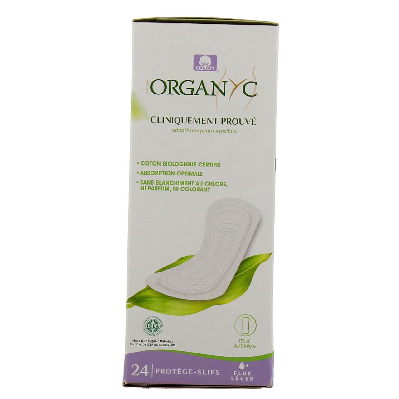 Organyc Protège Slip Coton Bio - Vue 2