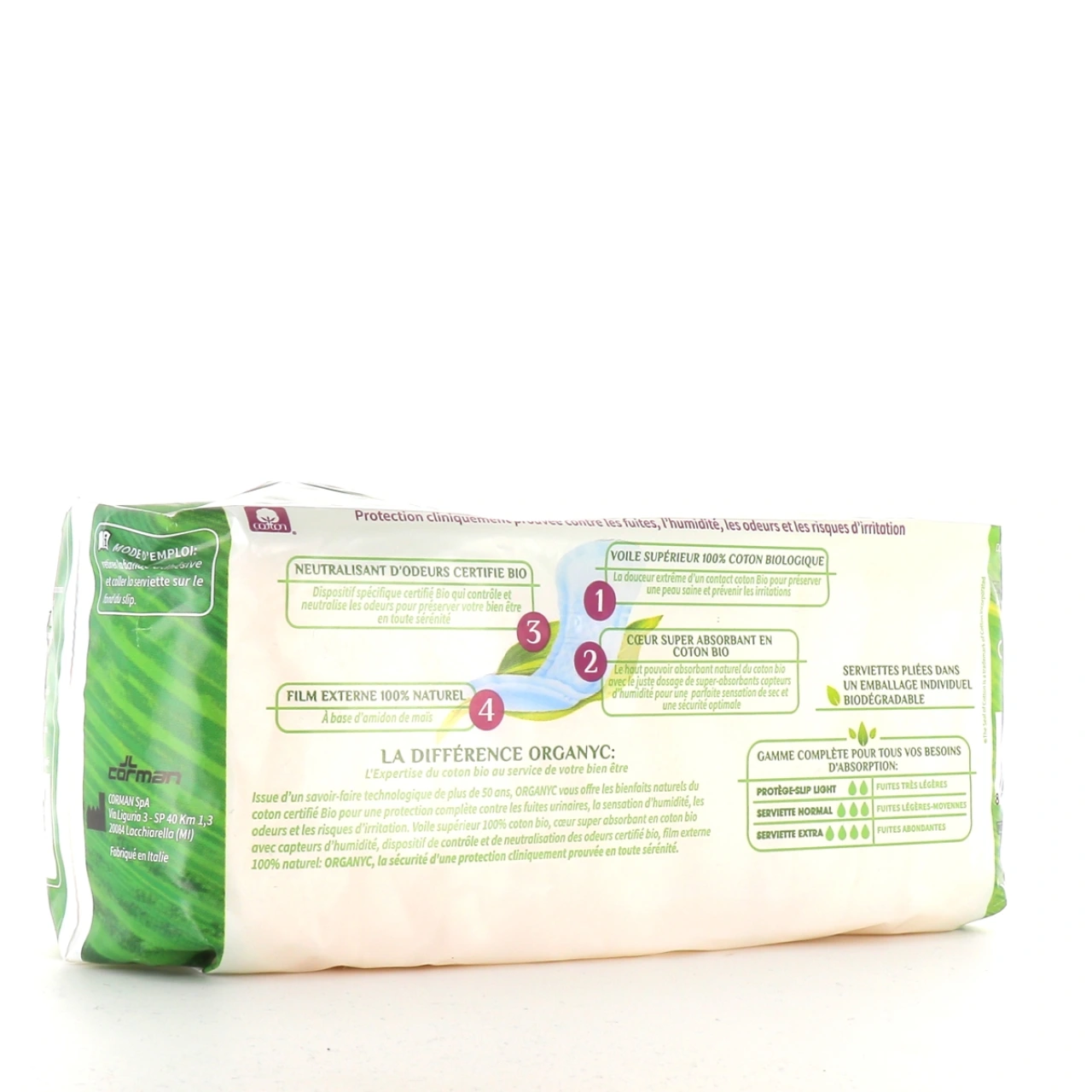 Organyc Protections Fuites Urinaires Bio - Vue 11