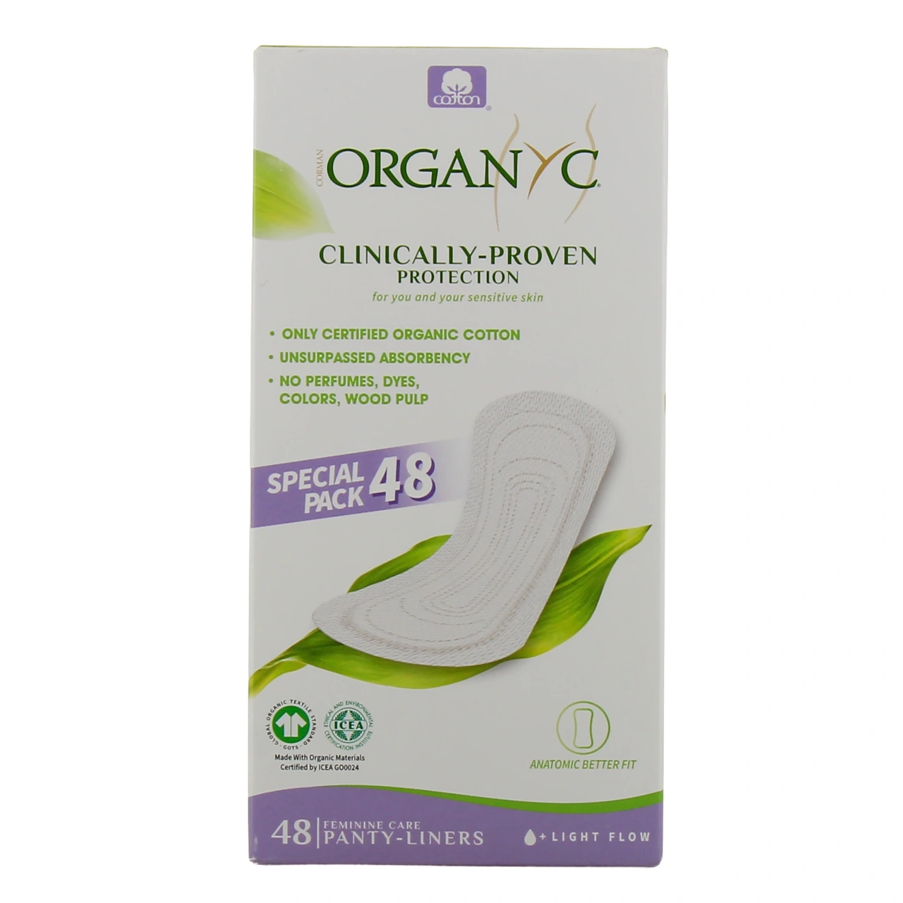 Organyc Protège Slip Coton Bio - Vue 12