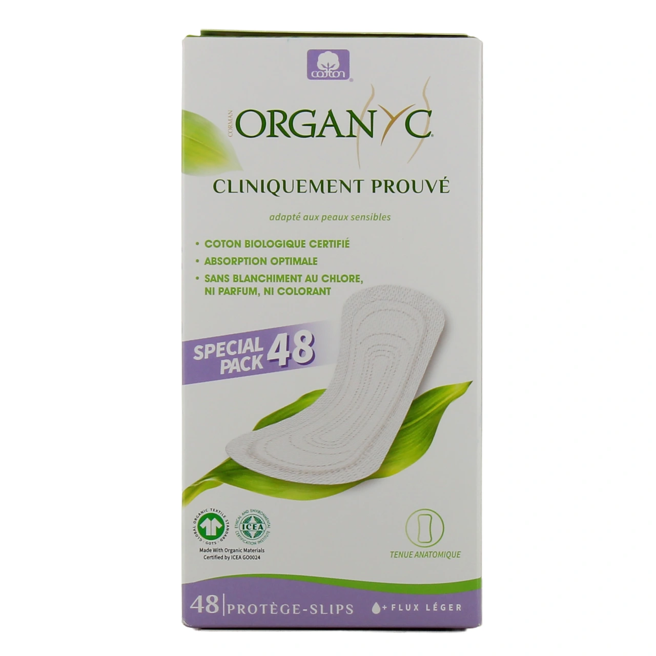Organyc Protège Slip Coton Bio - Vue 11