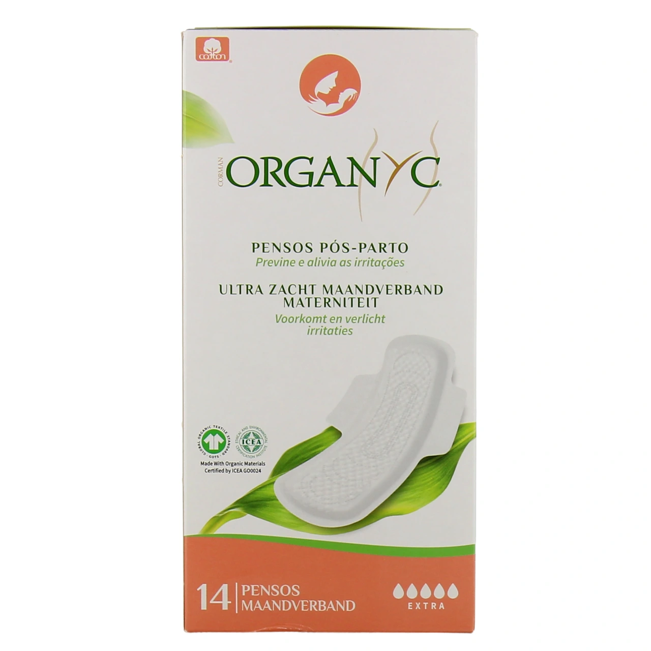 Organyc Serviettes Douceur Maternité - Vue 3