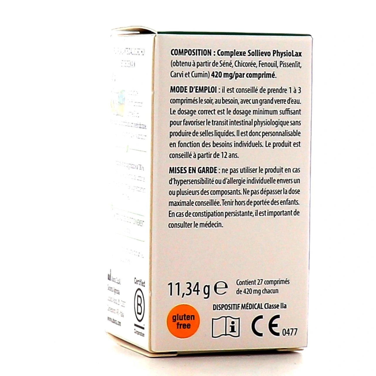 Sollievo Physiolax - Vue 2