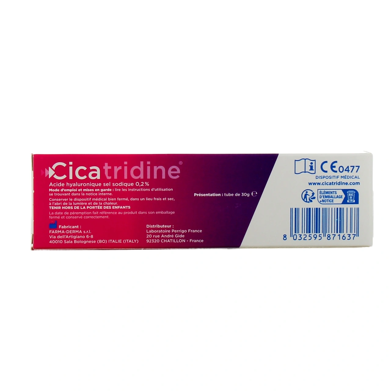 Cicatridine à l'Acide Hyaluronique - Vue 3