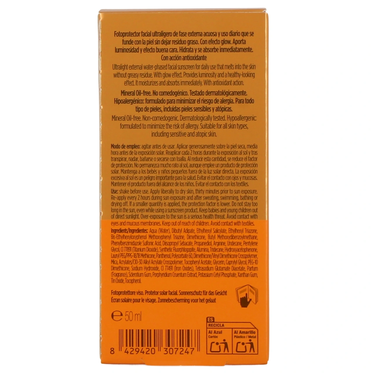 Isdin FusionWater SPF 50 - Vue 7