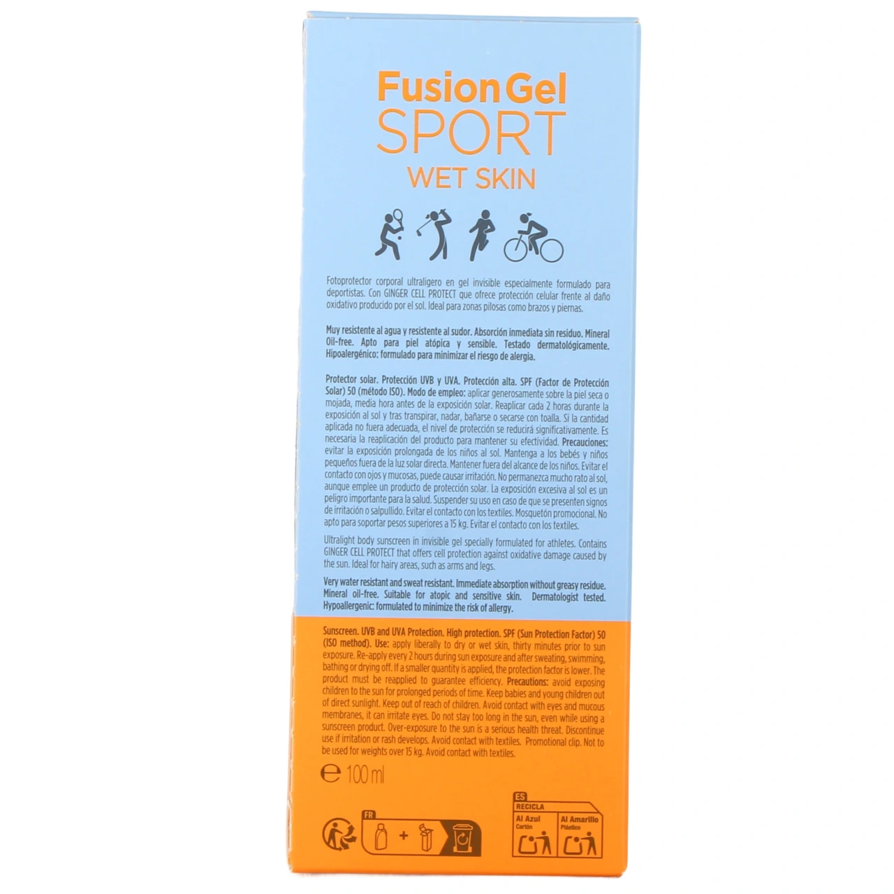 Isdin Fotoprotector Fusion Gel Sport SPF50 - Vue 3