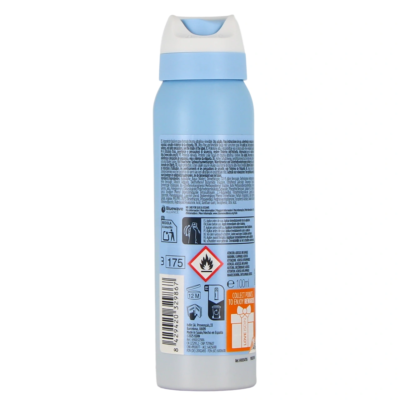 Isdin Fotoprotector Brume Visage SPF50 - Vue 3