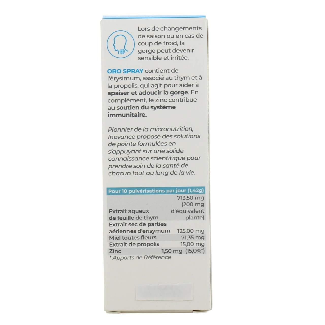 Inovance Oro Spray - Vue 3