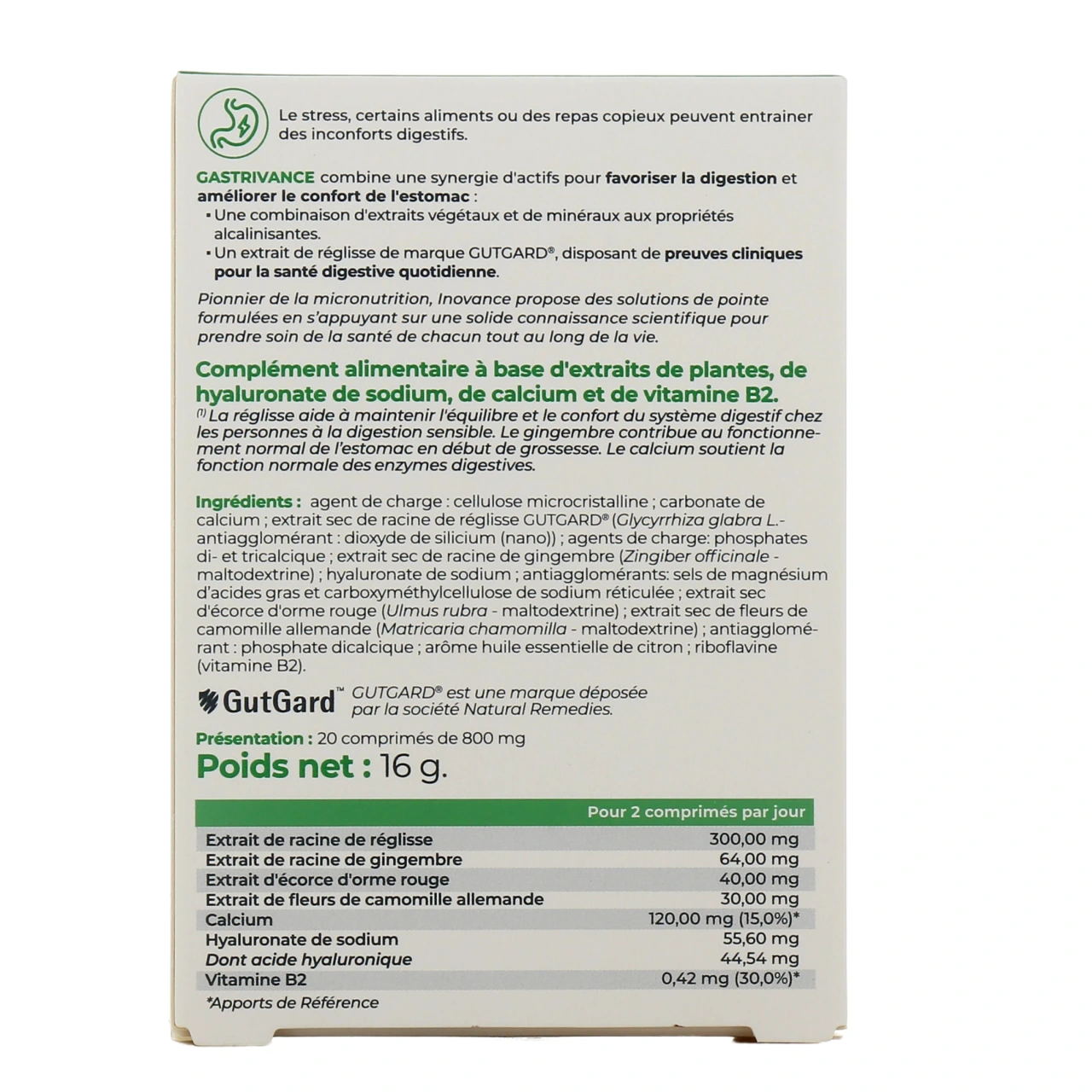 Inovance Gastrivance Confort de l'Estomac - Vue 3