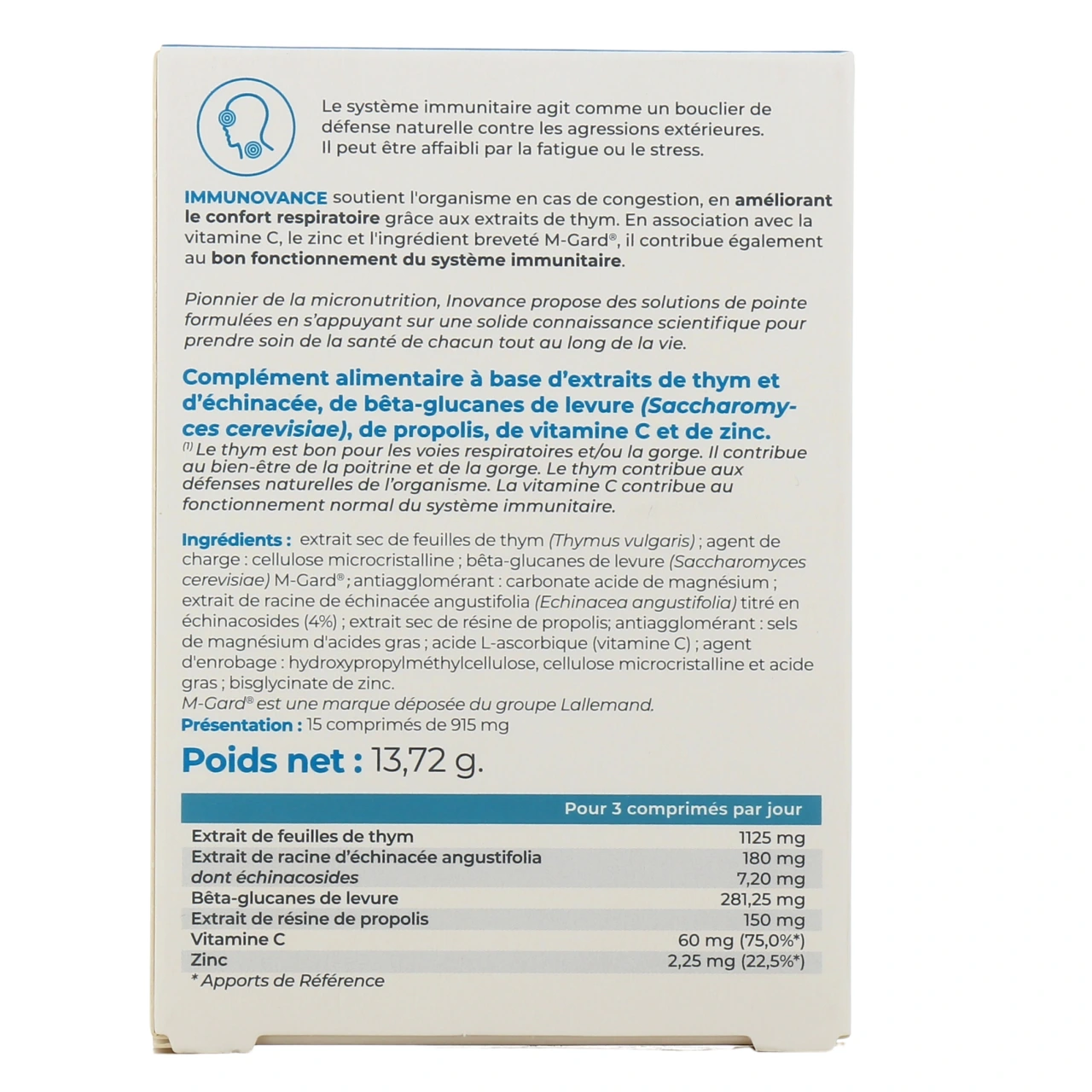 Inovance Immunovance - Vue 3