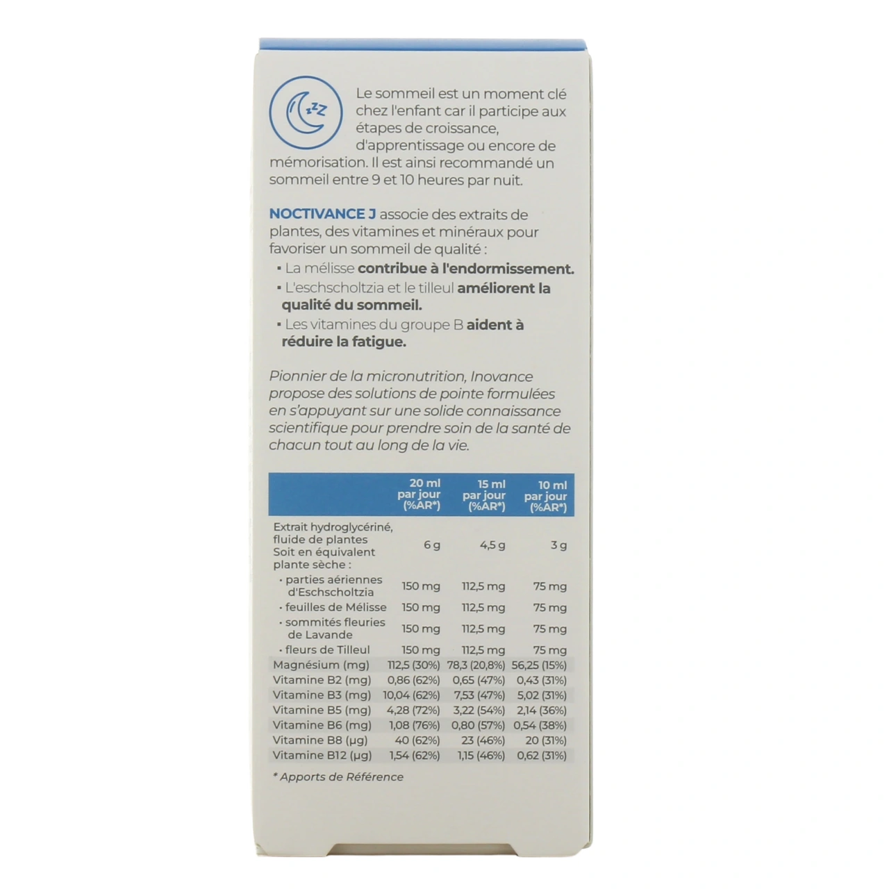 Inovance Noctivance Junior - Vue 3