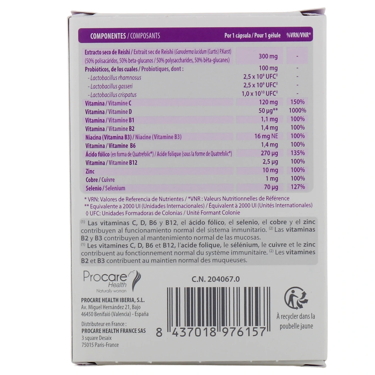 Papilocare ImmunoCaps - Vue 3