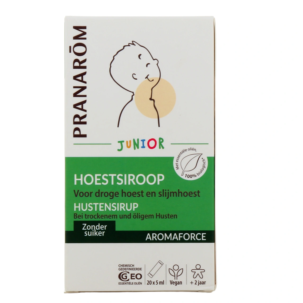 Pranarom Aromaforce Junior Sirop Toux sèche et grasse - Vue 3