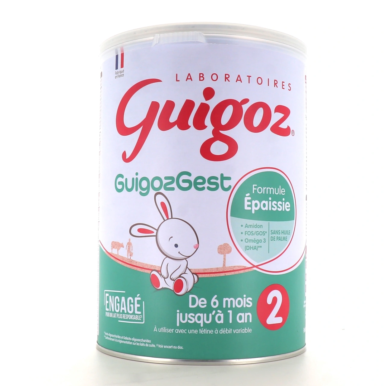 GuigozGest Lait 2eme âge Formule épaissie - Guigoz