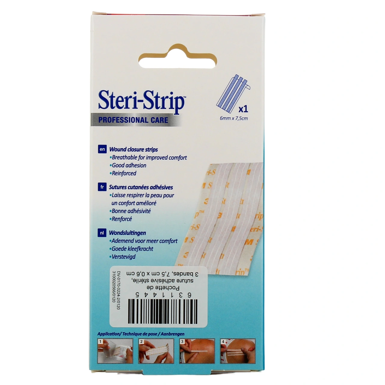 3M Steri-Strip Sutures Cutanées - Vue 6