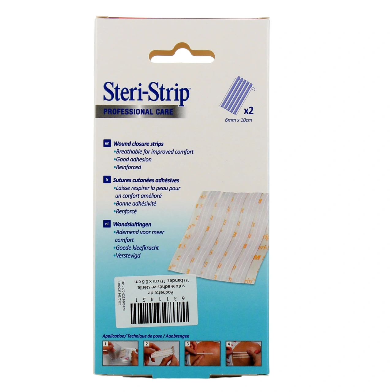 3M Steri-Strip Sutures Cutanées - Vue 9
