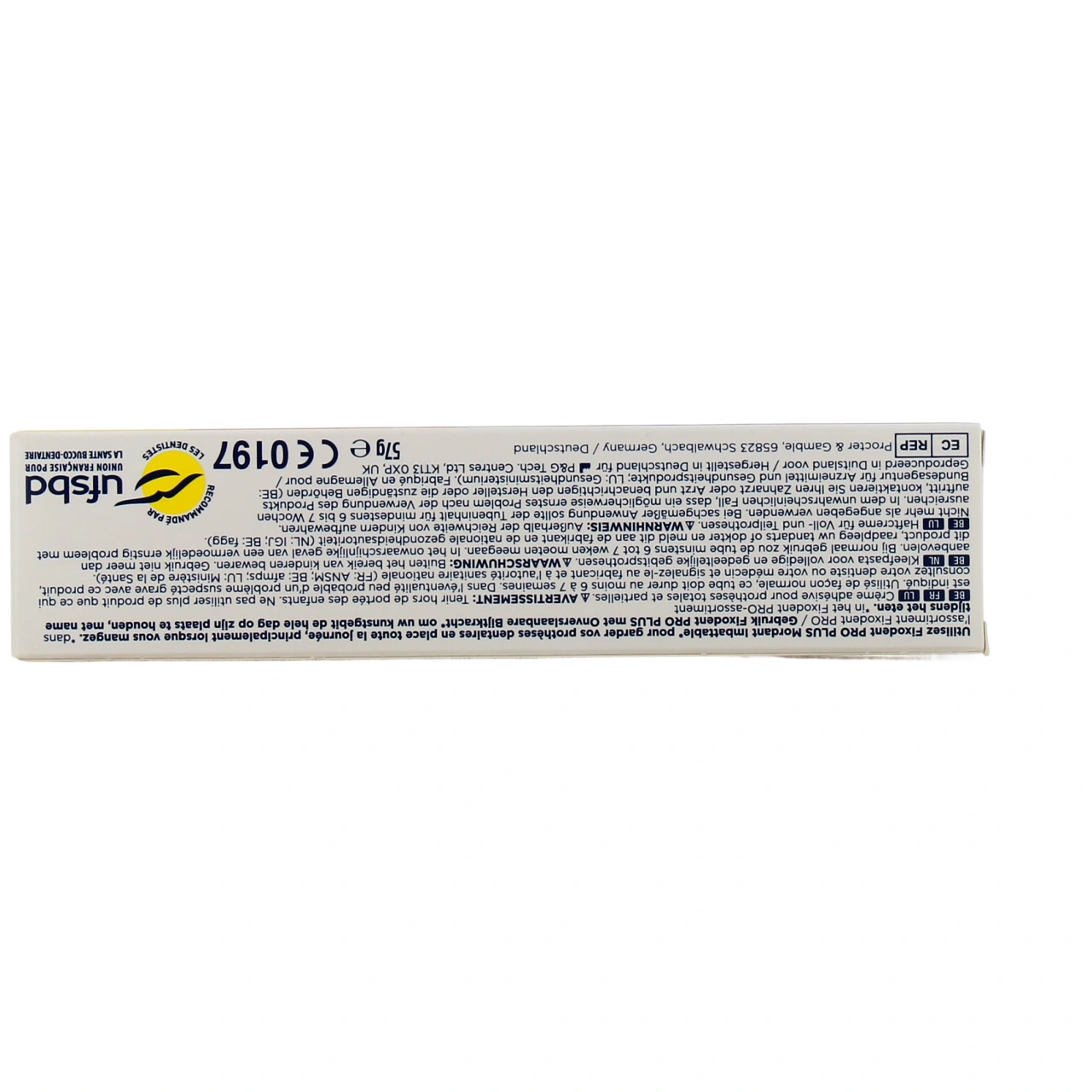 Fixodent Pro Crème Adhésive pour Prothèses - Vue 13