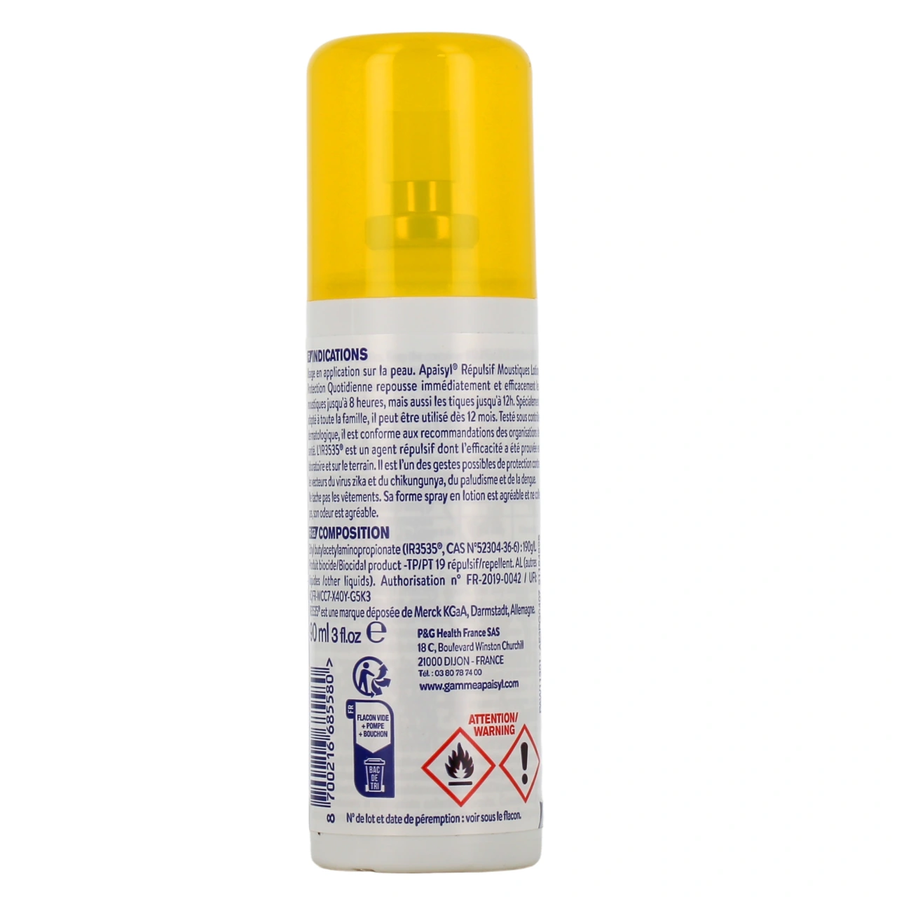 Apaisyl Répulsif Moustiques Lotion Protection quotidienne - Vue 6