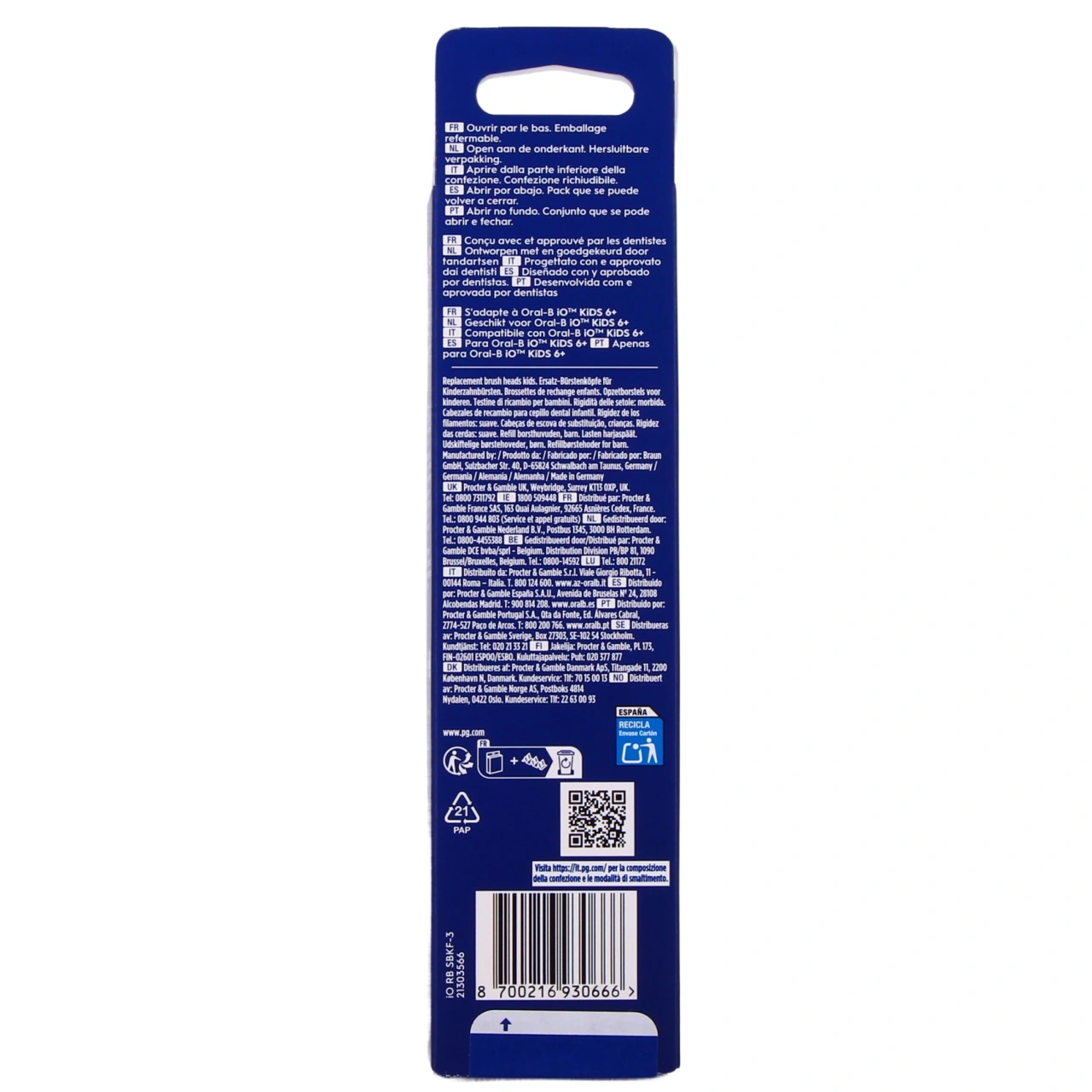 Oral B iO Kids Brosse à Dents électrique - Vue 7