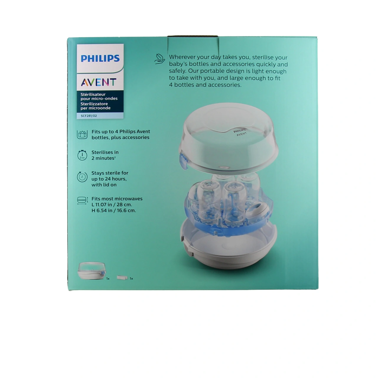 Avent Stérilisateur Micro-Ondes à Vapeur - Vue 3