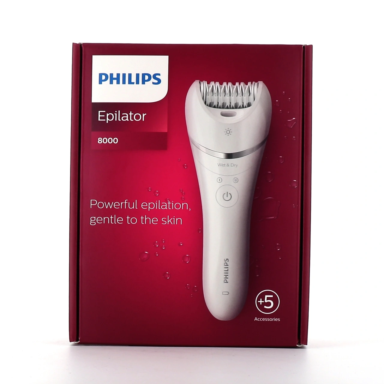 Philips épilateur Series 8000 étanche - Philips