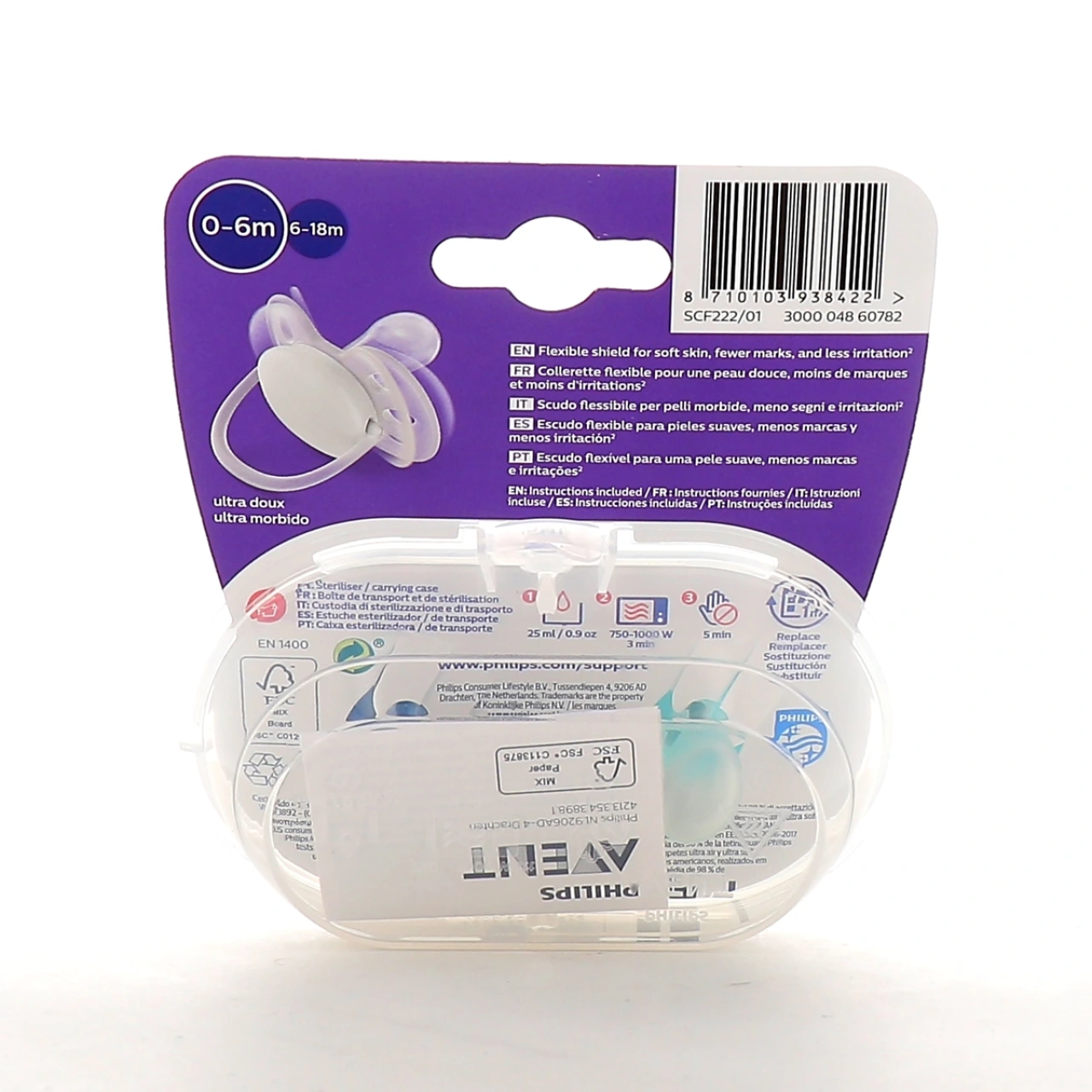 Avent Sucettes Ultra Soft - Vue 6