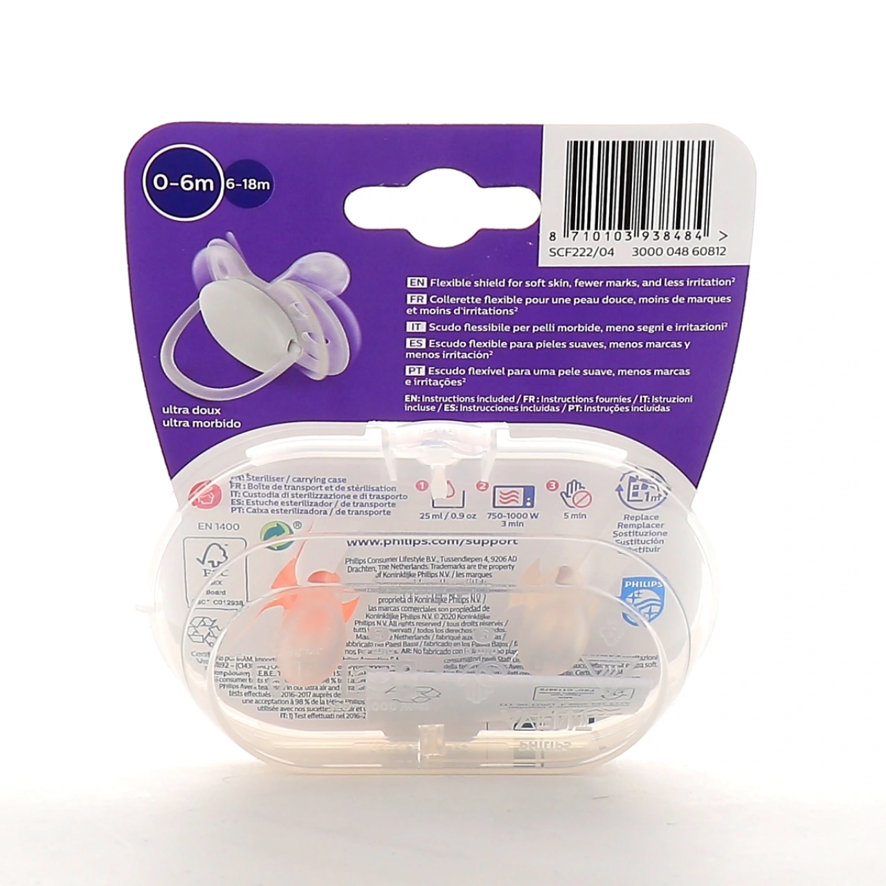 Avent Sucettes Ultra Soft - Vue 8