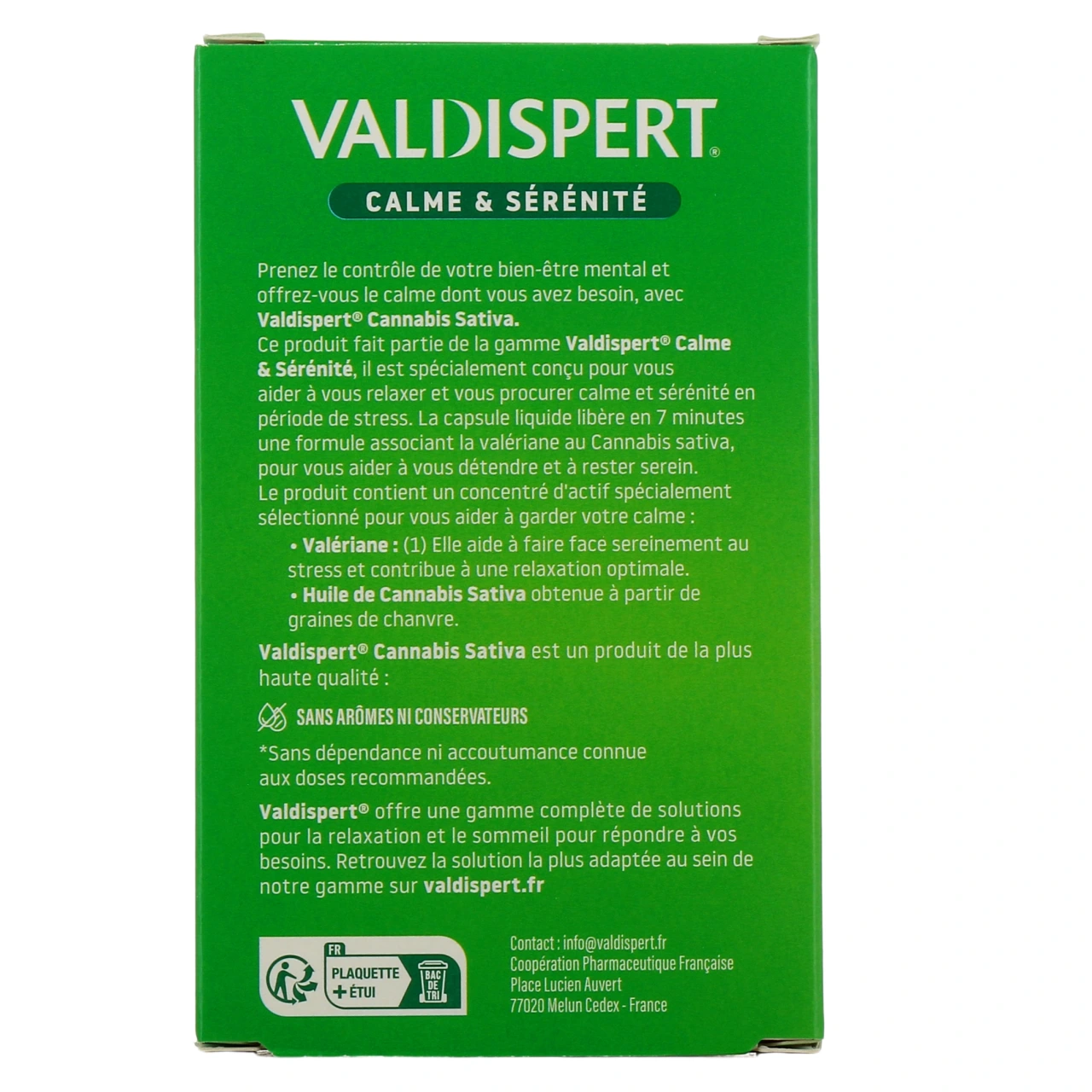 Valdispert Cannabis Sativa - Vue 3
