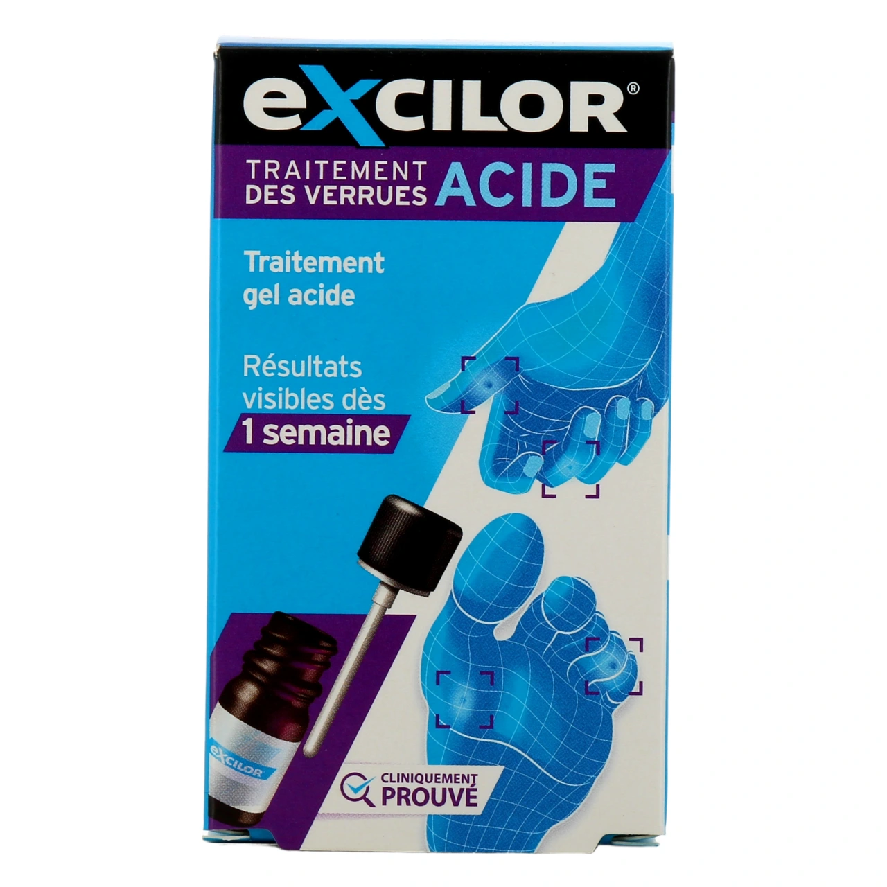 Excilor Traitement des Verrues Acide gel - Vue 2