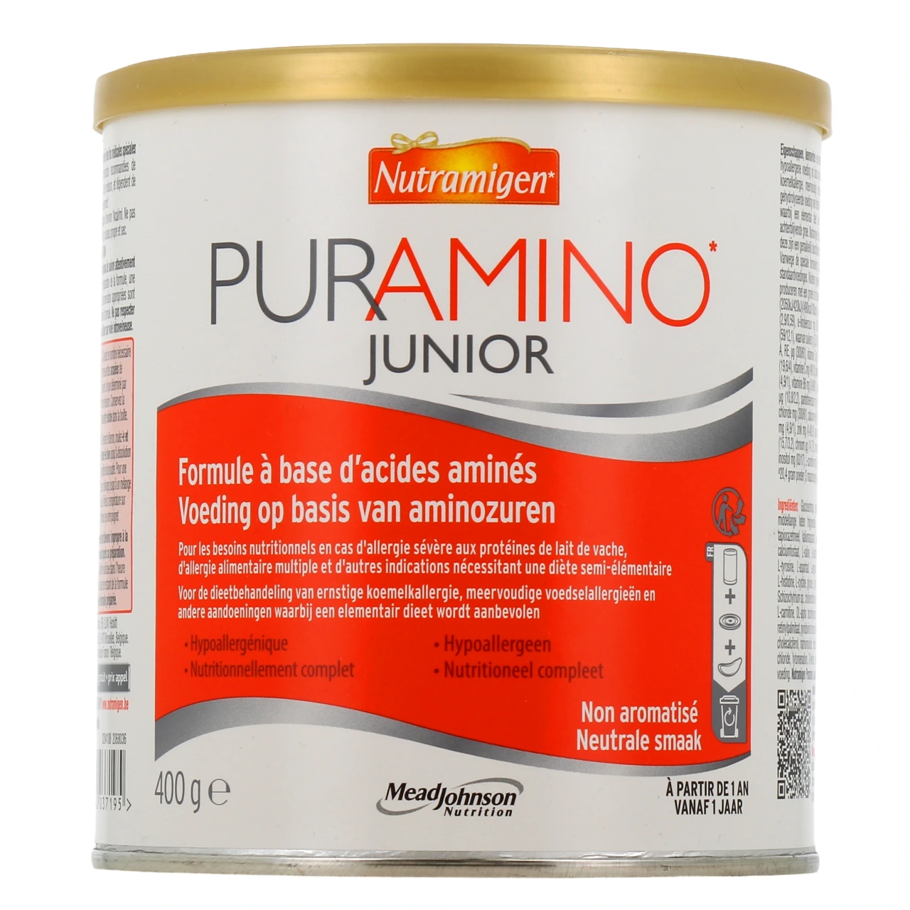 Nutramigen Puramino Junior Lait Infantile - Vue 2