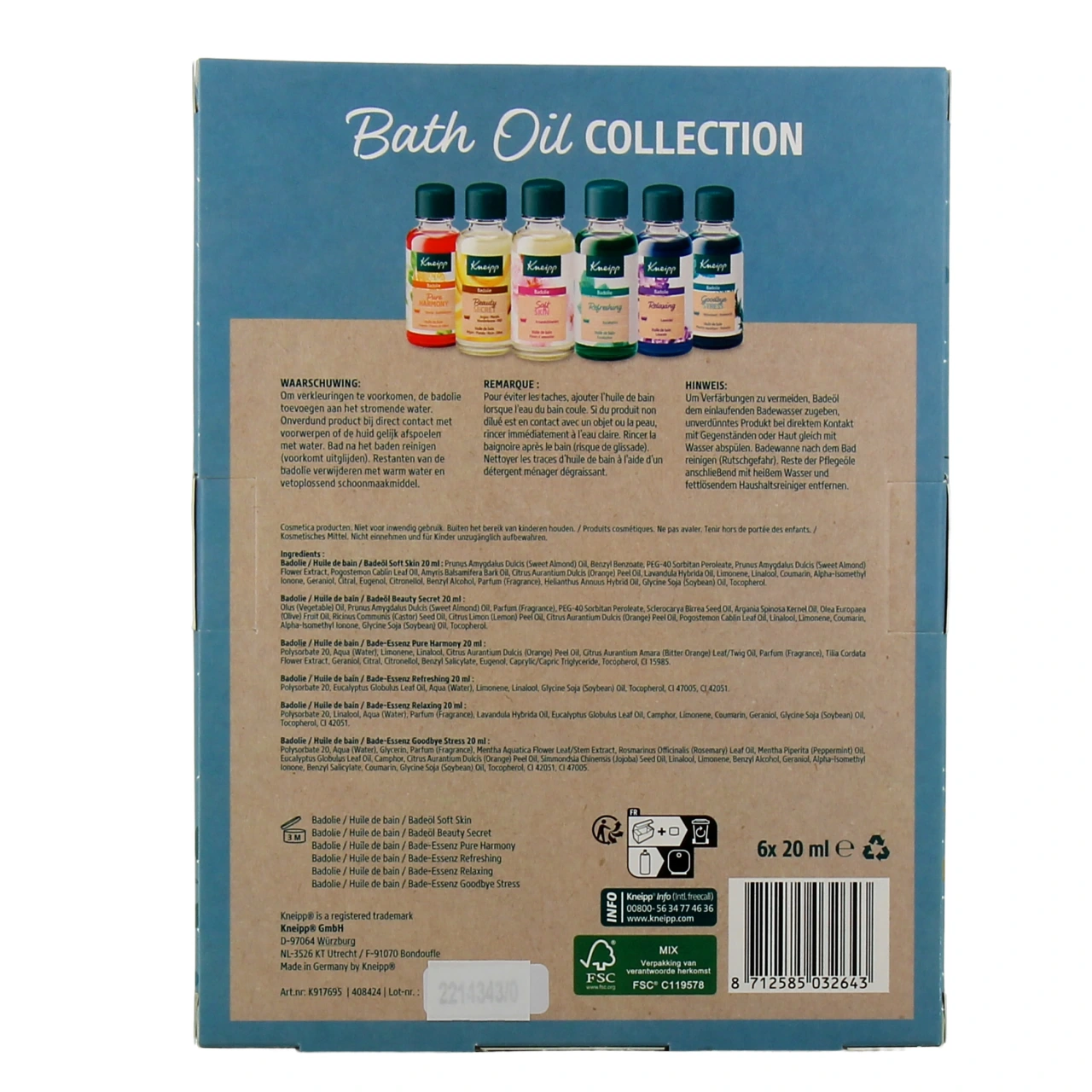 Kneipp Coffret Huiles de Bain - Vue 3
