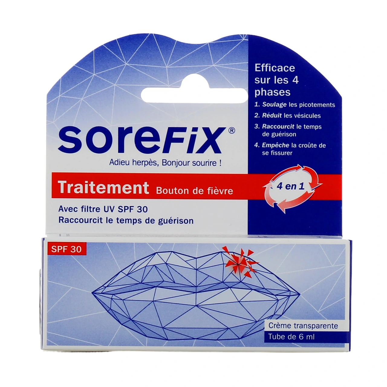 Sorefix Gel labial SPF30 - Vue 2