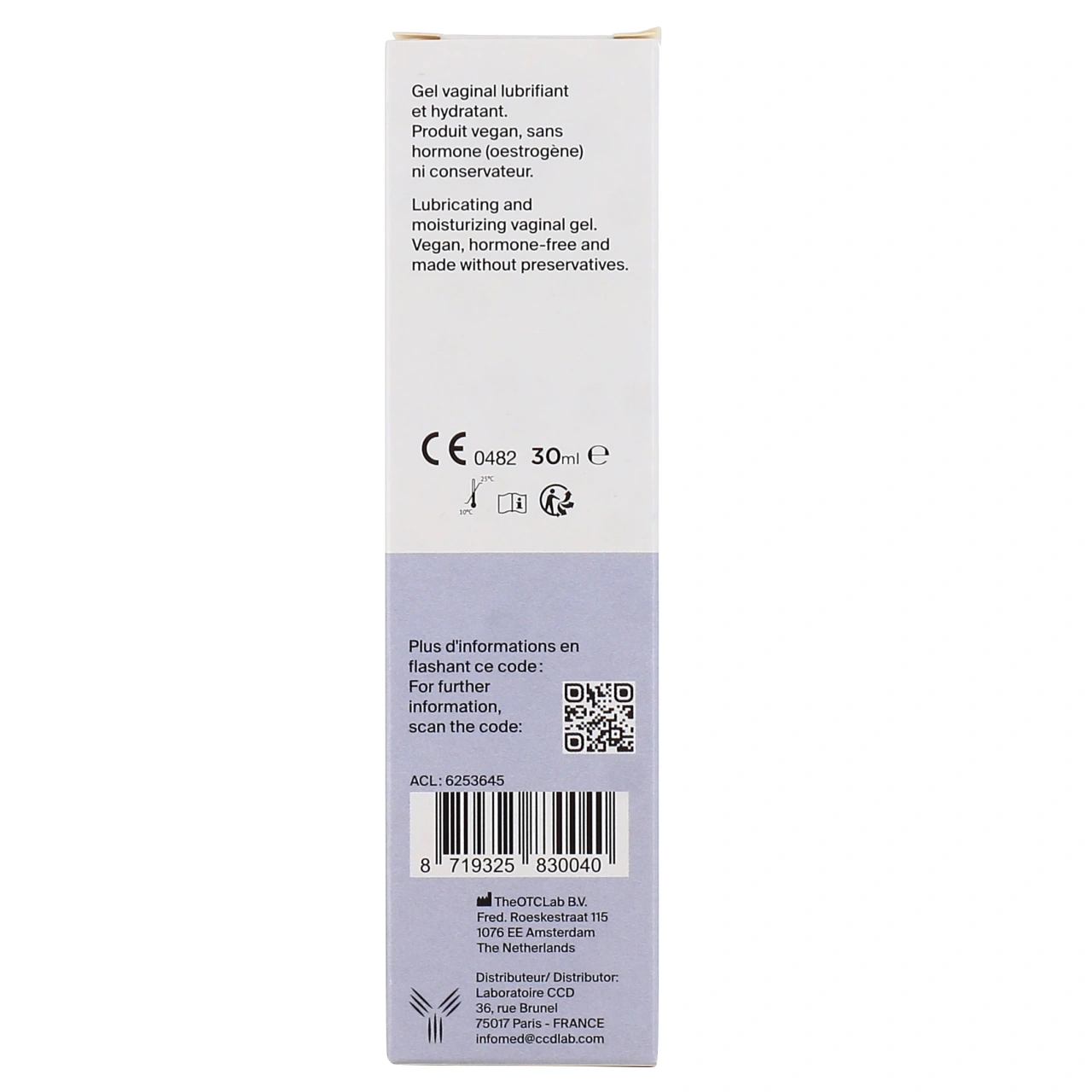 Hyalidra Gel Vaginal Lubrifiant et Hydratant - Vue 3