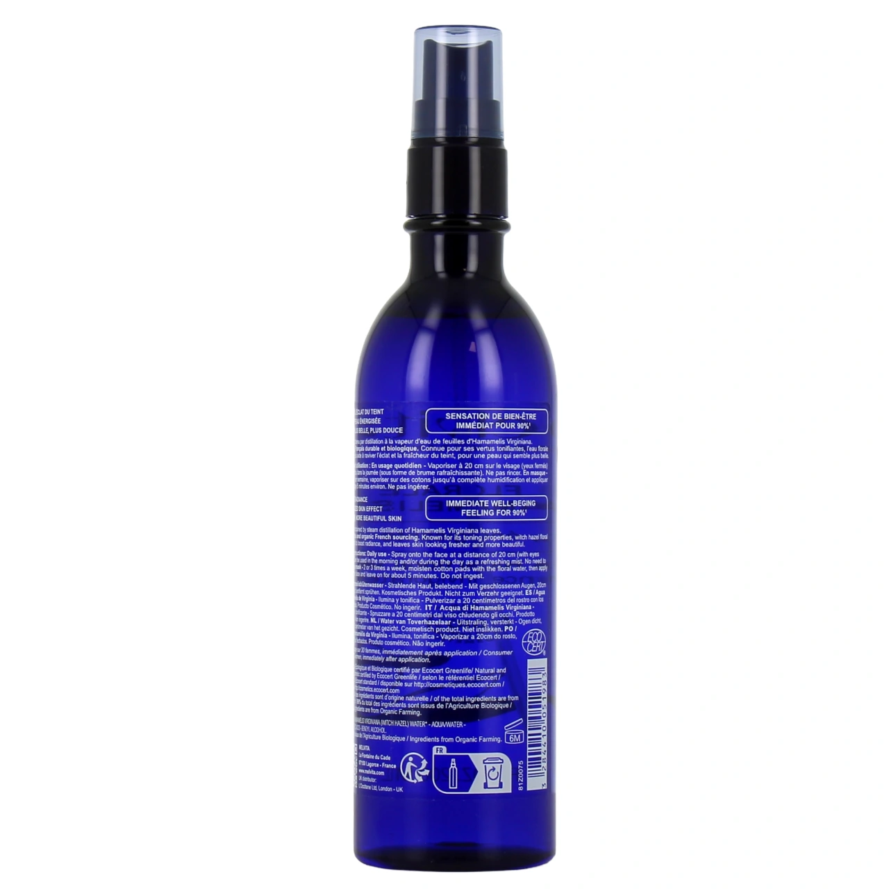 Melvita Eau Florale d'Hamamélis de Virginie - Vue 3